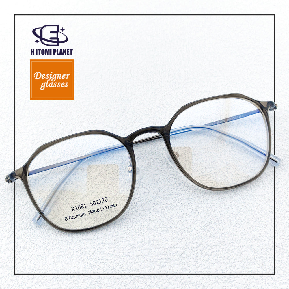 Korean TR90 simple glasses - EO-1681