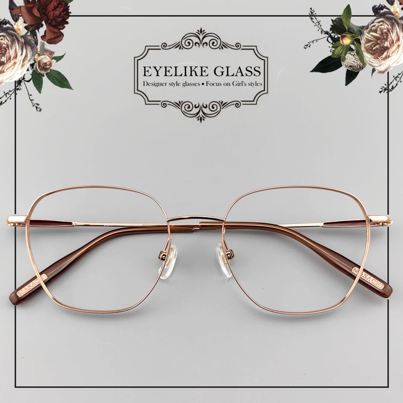 2025 New Design Full Rim Glasses for Women | Customizable Lenses - EO - 6405 - HP eyeglasses