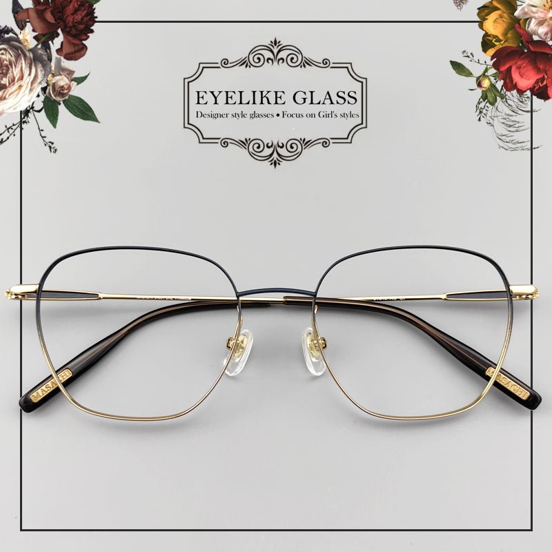 2025 New Design Full Rim Glasses for Women | Customizable Lenses - EO - 6405 - HP eyeglasses