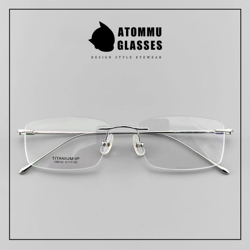 日本纯钛无框眼镜 - EO-6773