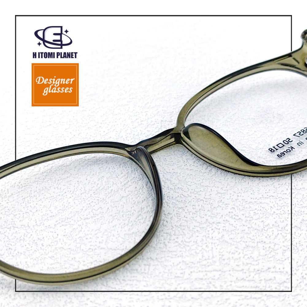 Korea TR90 light weight transparent frame glasses - EO-6857