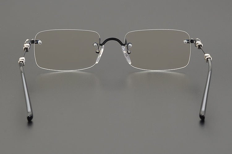 Chrome Hearts Rimless Titanium Glasses | Lightweight Square Frames for Men - HP eyeglasses