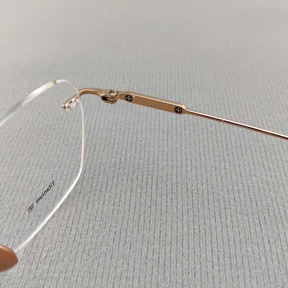 Japanese Design Rimless Eyeglasses - EO - 758 - HP eyeglasses