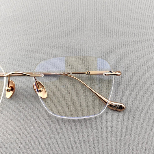 Japanese Design Rimless Eyeglasses - EO - 758 - HP eyeglasses