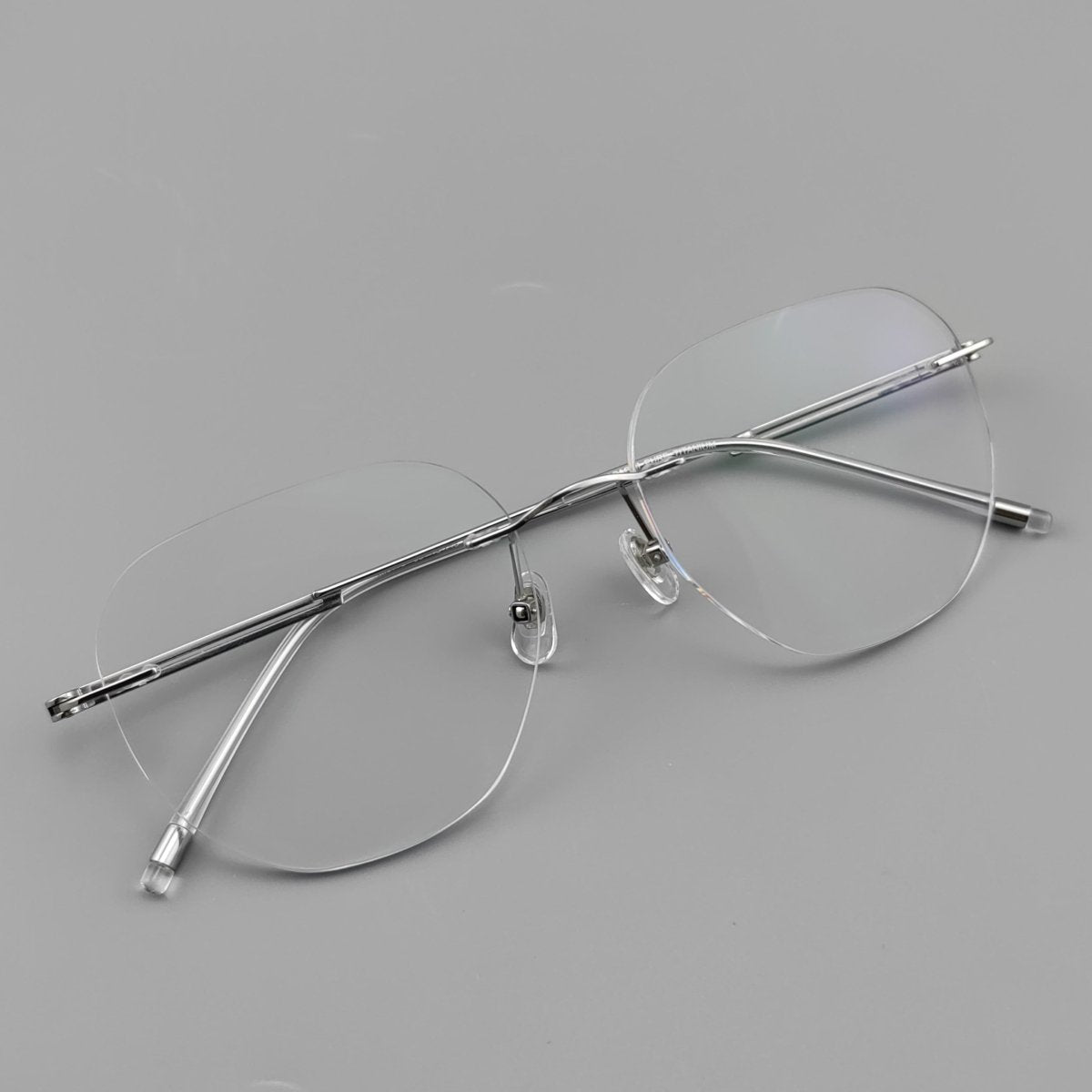 Japanese Titanium Rimless Glasses for Women | Customizable lenses Rimless Glasses - EO - 6773 - HP eyeglasses