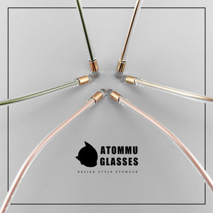 Japanese Titanium Rimless Glasses for Women | Customizable lenses Rimless Glasses - EO - 6773 - HP eyeglasses