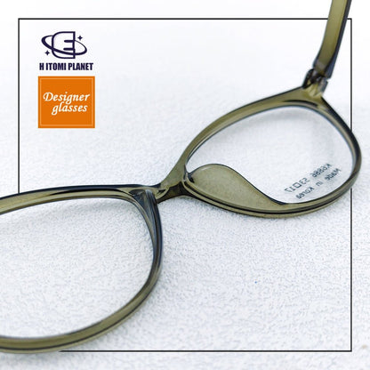 Korean TR90 simple women's cat eye transparent frame glasses - EO - 6886 - HP eyeglasses