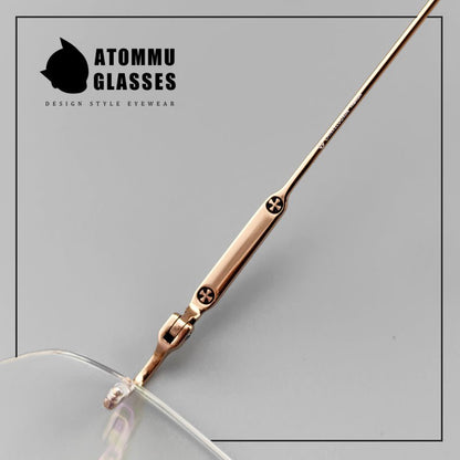 Lightweight Frameless Titanium Glasses | 17g, Perfect for All Face Shapes - EO - 754 - HP eyeglasses