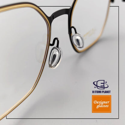 Rectangular Full - Frame Glasses | Beta Titanium Frame & Retro Style - EO - 3024 - HP eyeglasses