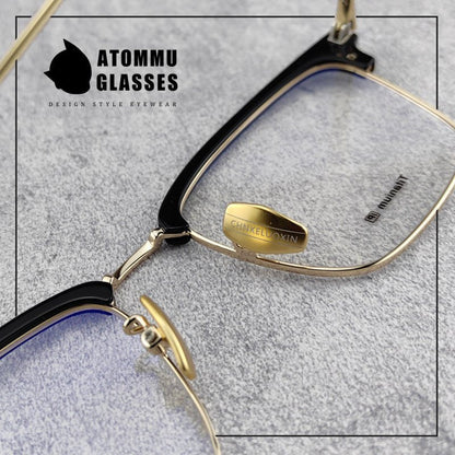 Stylish Browline Titanium Eyeglass Frames: Shop Classic Browline glasses Design - EO - 545 - HP eyeglasses