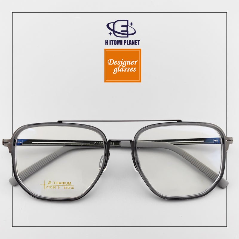 Vintage Aviator Optical Glasses | Beta Titanium Frame & Sporty Design - EO - 3019 - HP eyeglasses