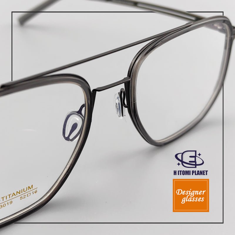 Vintage Aviator Optical Glasses | Beta Titanium Frame & Sporty Design - EO - 3019 - HP eyeglasses